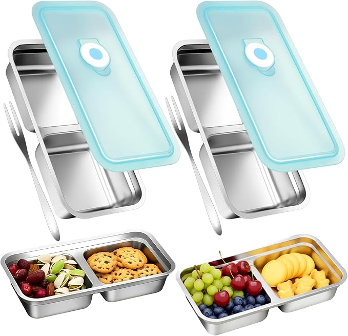 Stainless Steel Snack Containers