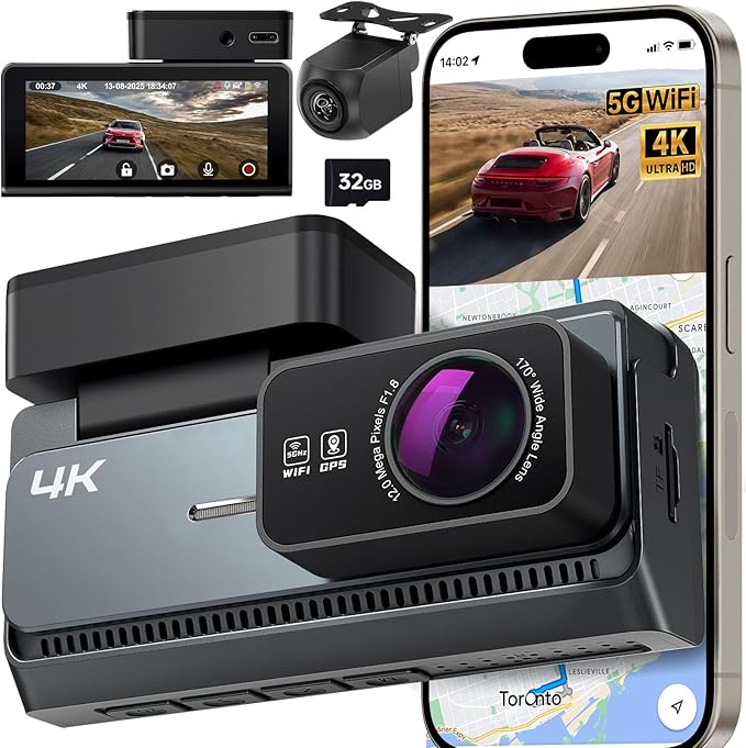 Dash Cam Front and Rear