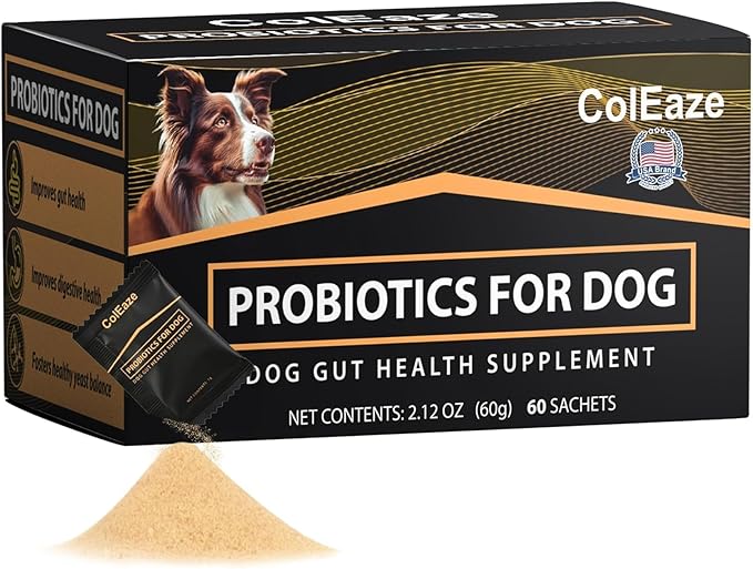 Dog Probiotics Powder: Digestive & Immune Support, 60 Sachets