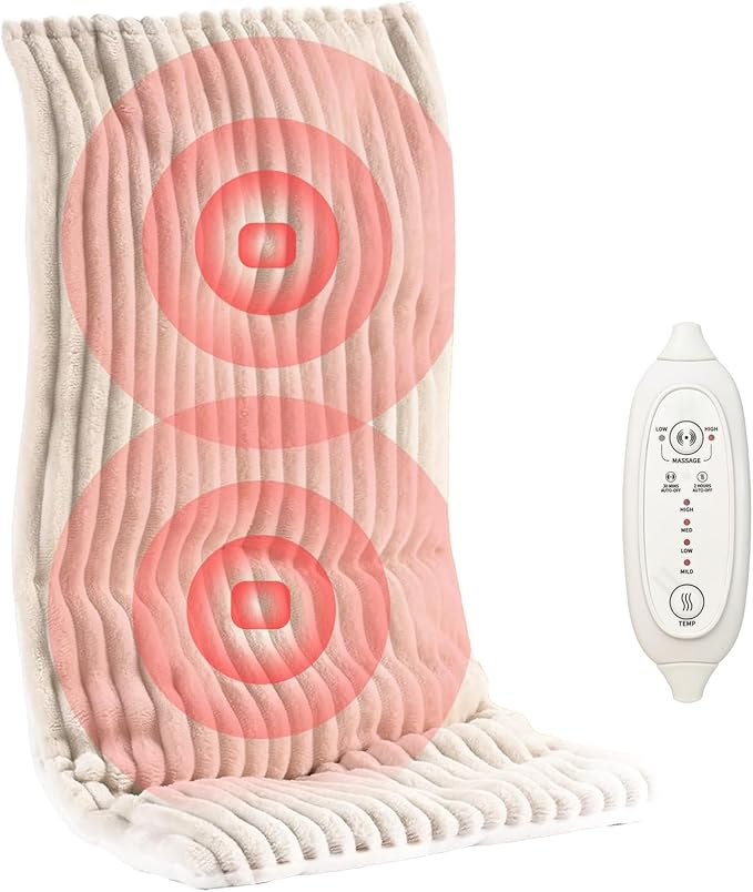 Heat Massaging Weighted Heating Pad