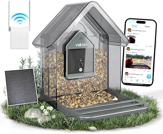 Solar Smart Bird Feeder