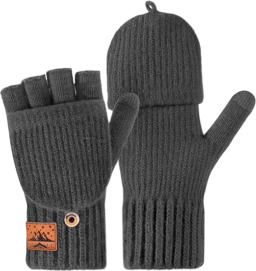 Sunico Winter Fingerless Gloves