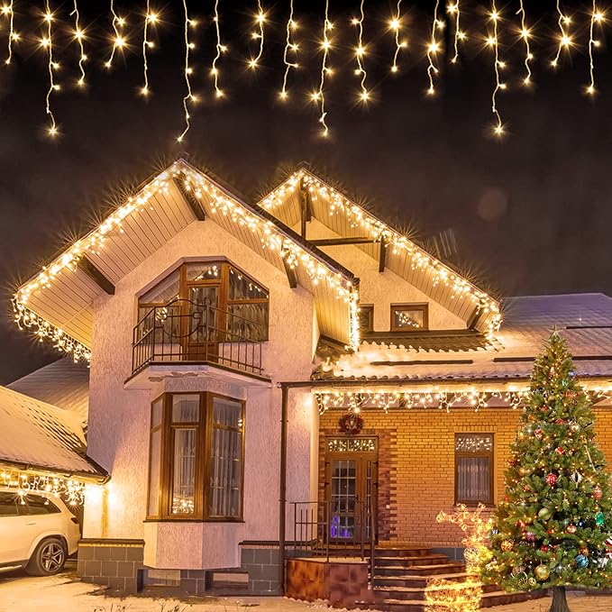 Icicle Christmas Lights Outdoor