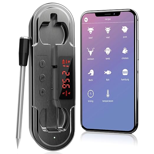 Smart Bluetooth Wireless Meat Thermometer