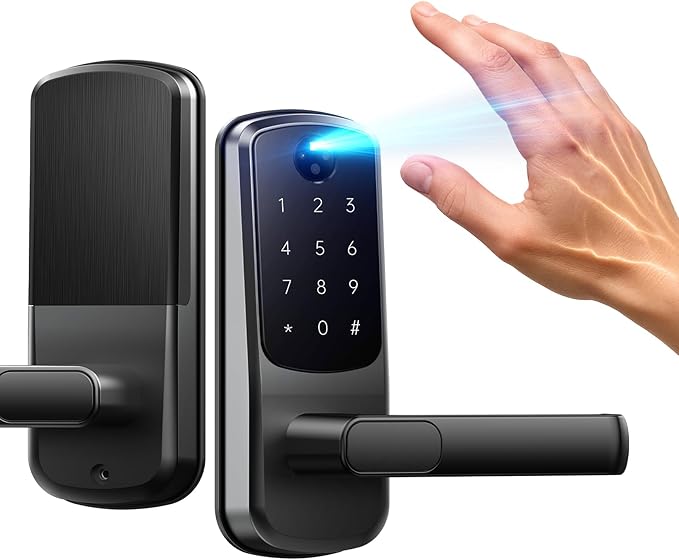 amcamp Palm Vein Smart Lock, Smart Door Lock with Palm Vein Recognition.