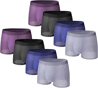 Boxhero 2025 Upgrade Bamboo Boxer Briefs – Breathable Men’s Underwear