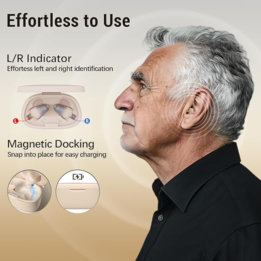 Rechargeable Hearing Aids: 16-Ch Digital, Tinnitus Relief