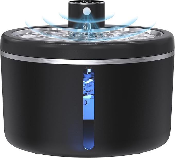 Cat Water Fountain Cordless,Indoor/Outdoor