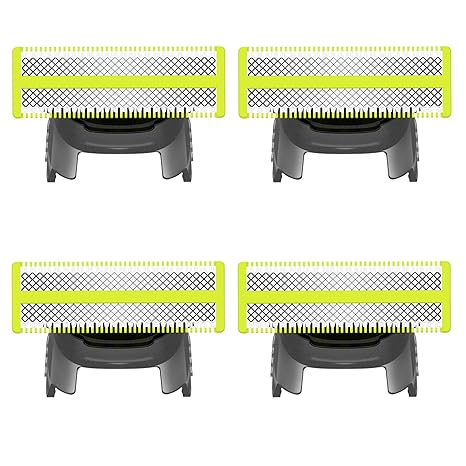 4-Pack replacement blades, compatible with Norelco One