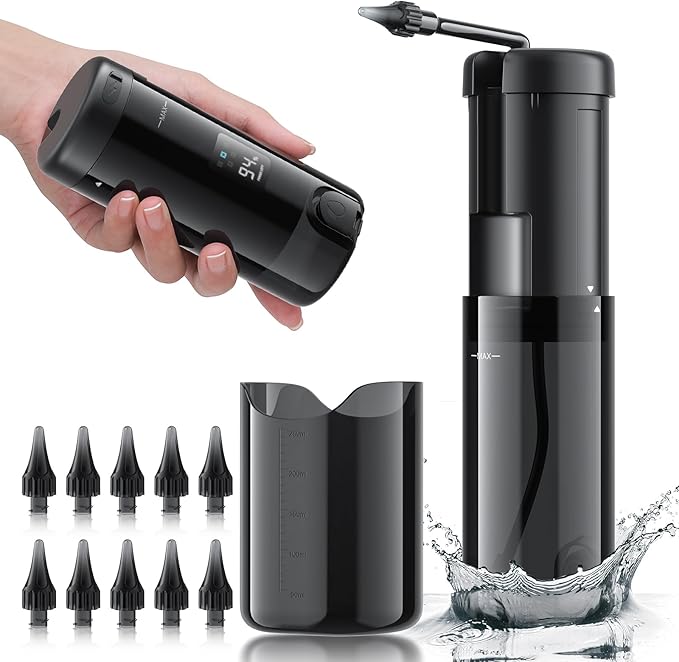 Electric Ear Cleaner Kit: 5 Pressure Modes, Safe Irrigation, USB